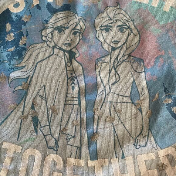 Spotted Zebra Frozen 2 Pajama Set Girls' Medium (8) - Picture 9 of 15